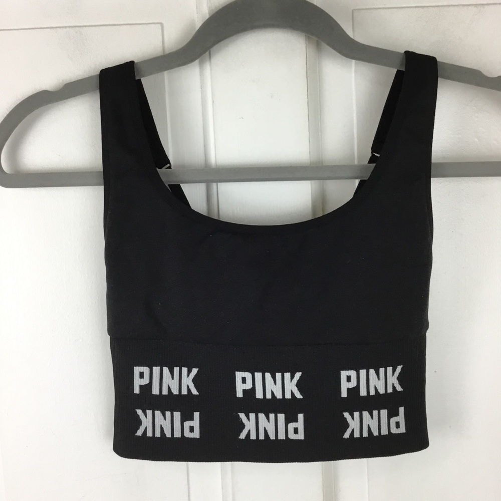 Victoria’s Secret PINK Longline Sports Bra Seamless Size XS New